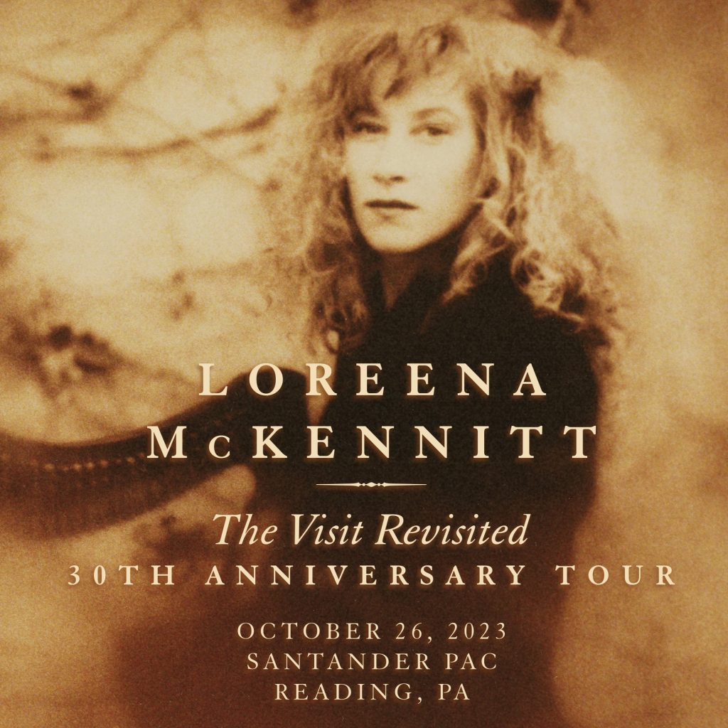 Loreena McKennitt Returns to Reading with ‘The Visit Revisited – 30th Anniversary Tour’