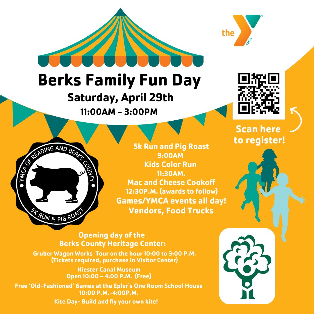 Berks Parks & Reading YMCA Partner to Present Family Fun Day BCTV