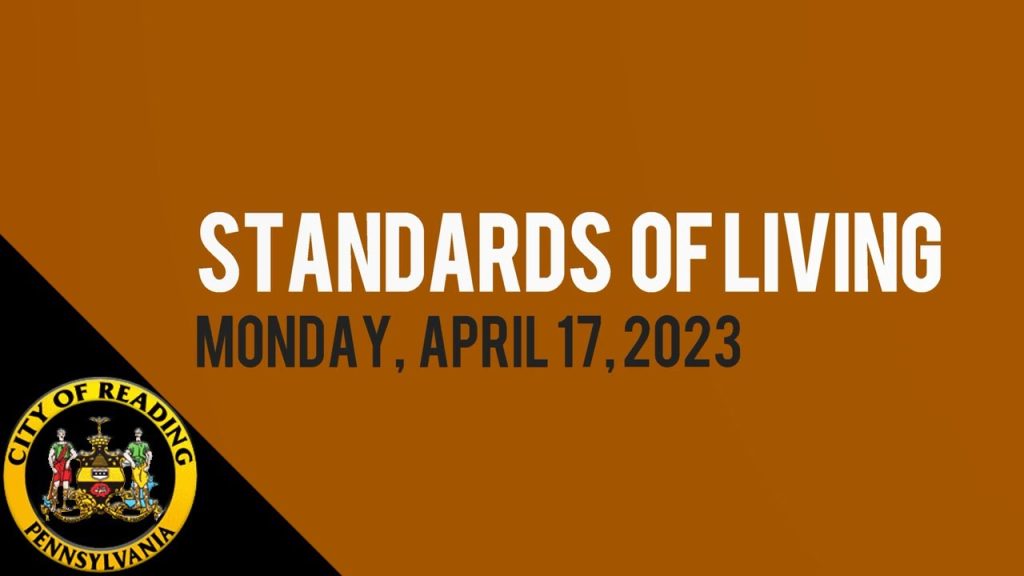 City of Reading Standards of Living Meeting 4-17-23