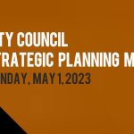City of Reading City Council Strategic Planning Meeting 5-1-23