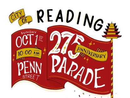 City of Reading Reveals 275th Anniversary Parade Poster, Opens Entry Forms