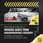 Groundbreaking Ceremony Marks the Beginning of Skate Park Construction in Reading