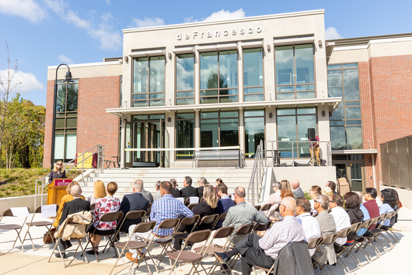 Kutztown University Honors Legacy with Grand Reopening of de Francesco Building