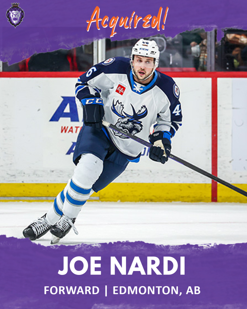 Reading Royals Acquire Joe Nardi, F From Fort Wayne for Cash Considerations