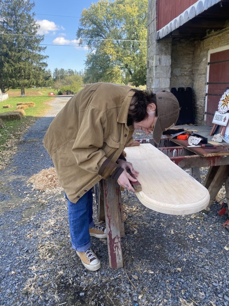 Berks County’s Oldest Wooden Grave Marker Celebrated With Hand-Crafted Replacement