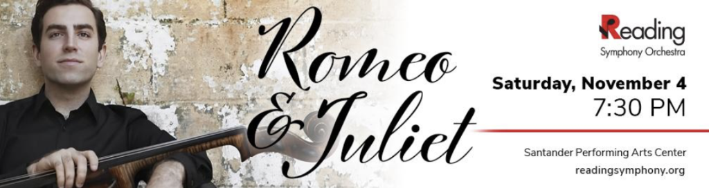 Reading Symphony Orchestra to Perform Romeo and Juliet on Nov. 4