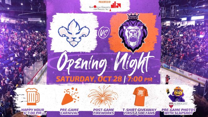 Reading Royals Block Party, Post-Game Fireworks on Opening Night