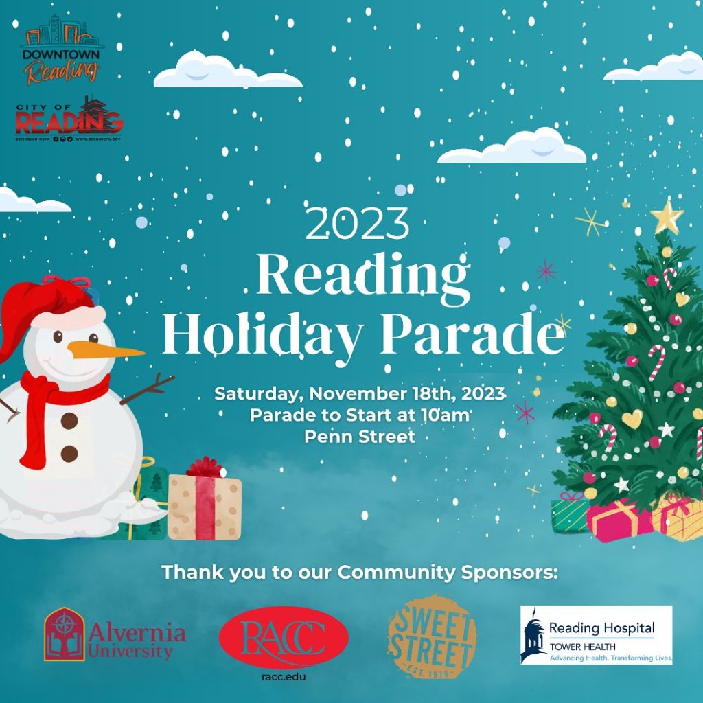 City of Reading Announces Winners of 2023 Holiday Parade Competition