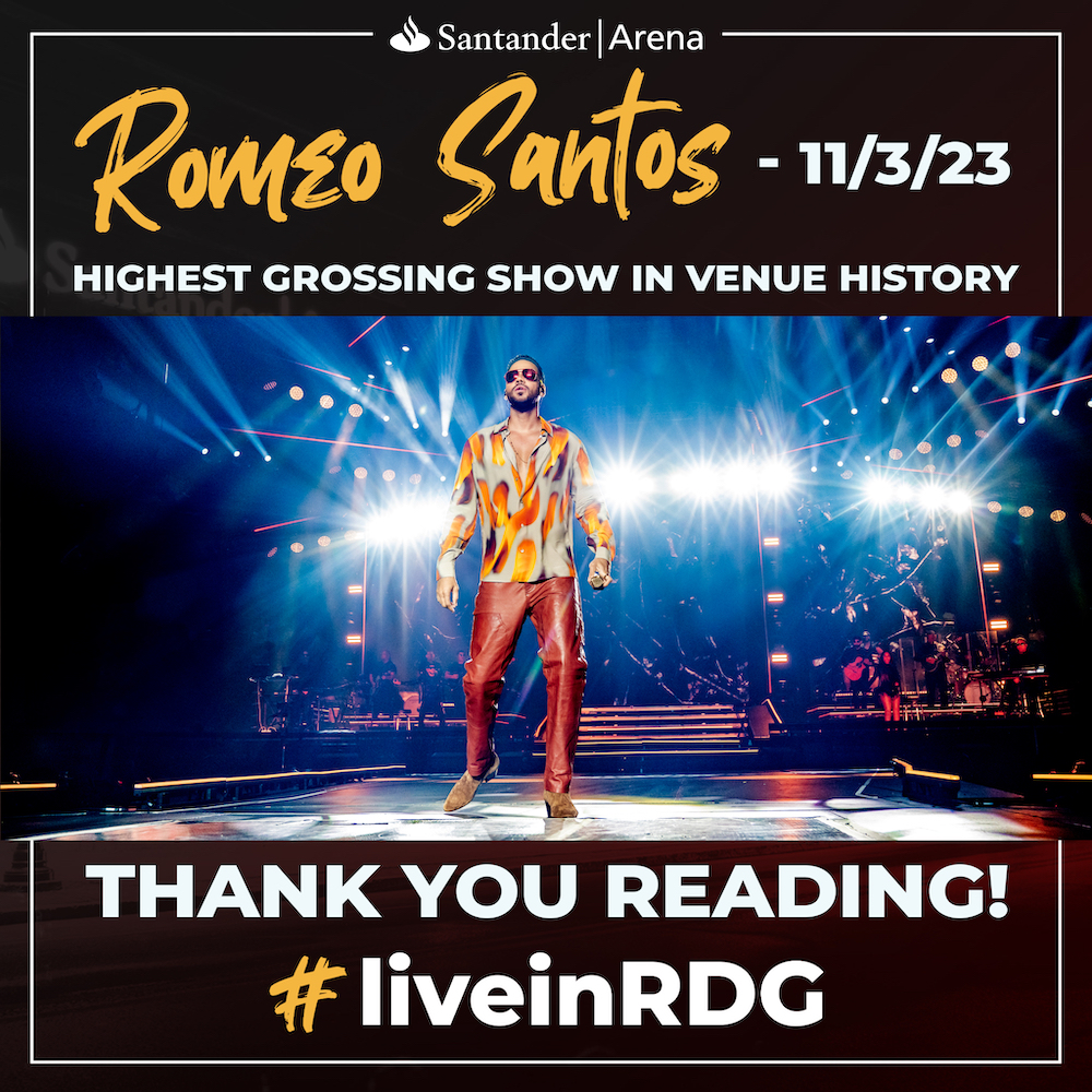 Santander Arena Sets New Record for ‘Highest-Grossing Show’ With Sold-Out Romeo Santos Concert