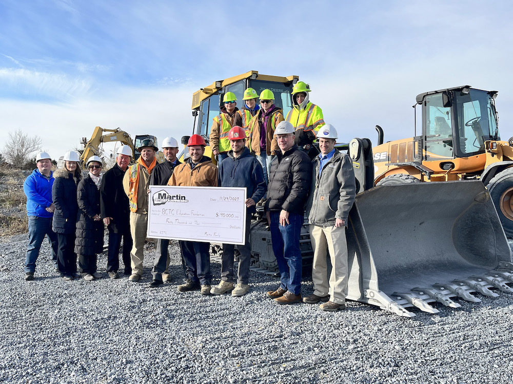 Martin Stone Quarries Donates $40k to Berks CTC’s Foundation