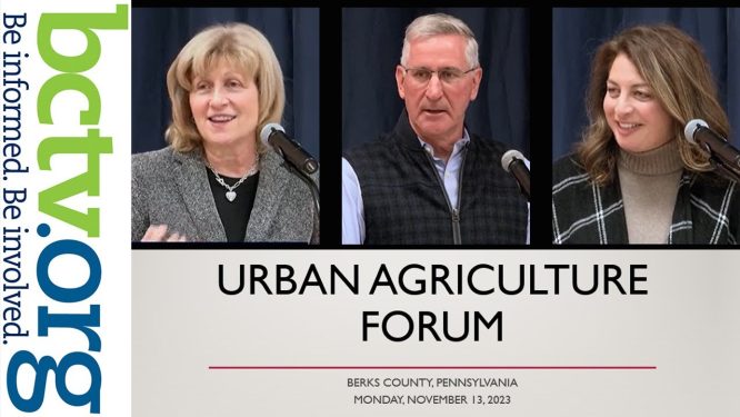 Berks County Urban Ag Forum for Greater Reading 11-13-23