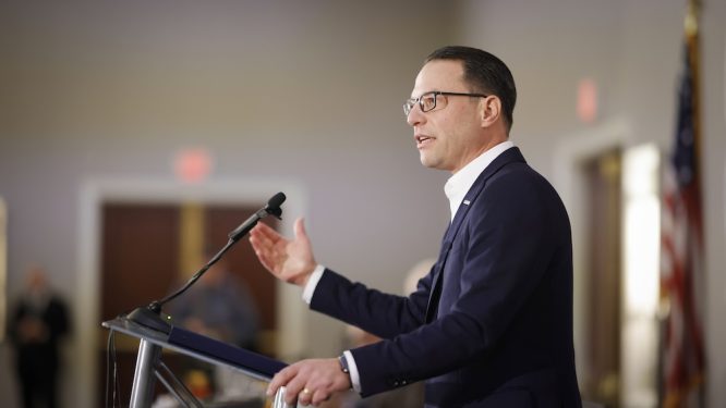 Gov. Josh Shapiro Rebuilt a Bridge, Weathered a Messy Budget, and Walked Fine Partisan Lines in 2023