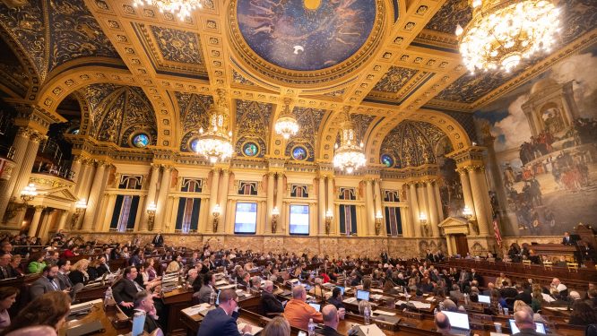 A Long Budget Impasse and Partisan Standoffs Dominated the PA Legislature in 2023