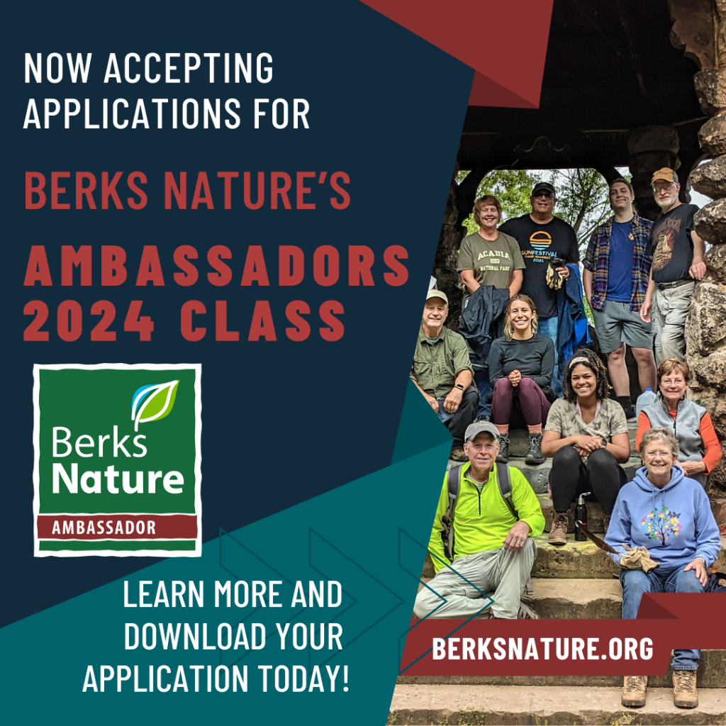 Berks Nature Now Accepting Applications for Spring 2024 Class of Ambassadors