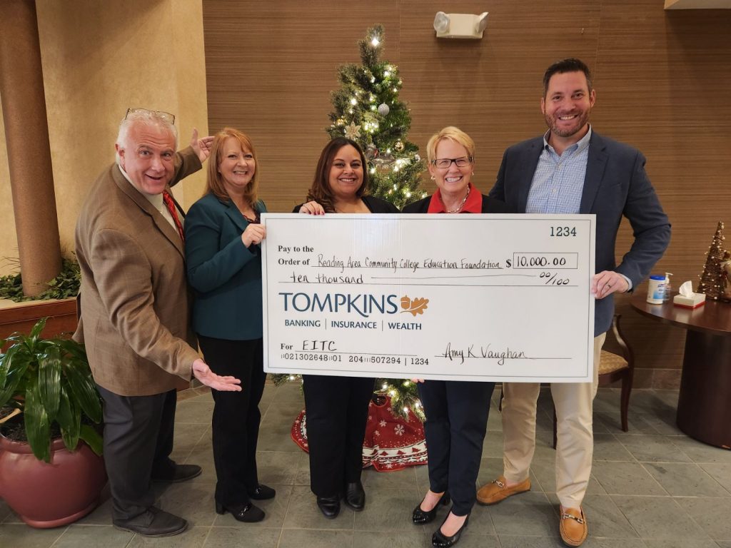 Tompkins VIST Bank Donates $10,000 to RACC Foundation Under EITC Program