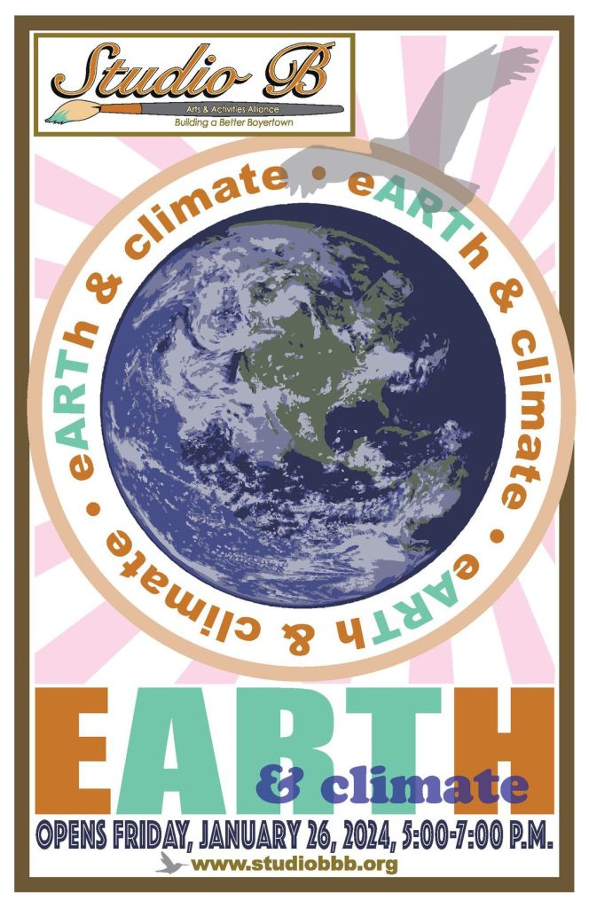Studio B Fine Art Gallery Announces Opening of eARTh & Climate