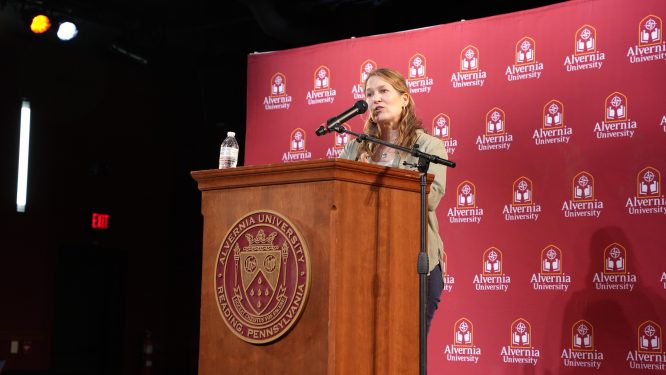 Wendy Yuengling Shares Professional Insights with Alvernia Students