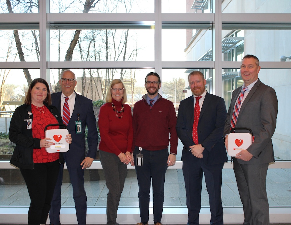 The Friends of Reading Hospital Receive AED Donation