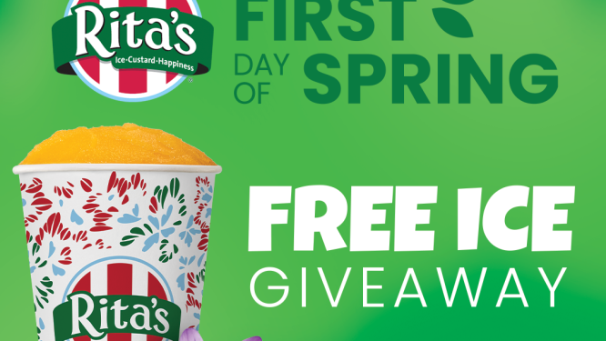 Rita’s Celebrates First Day of Spring with Free Italian Ice and New Flavor