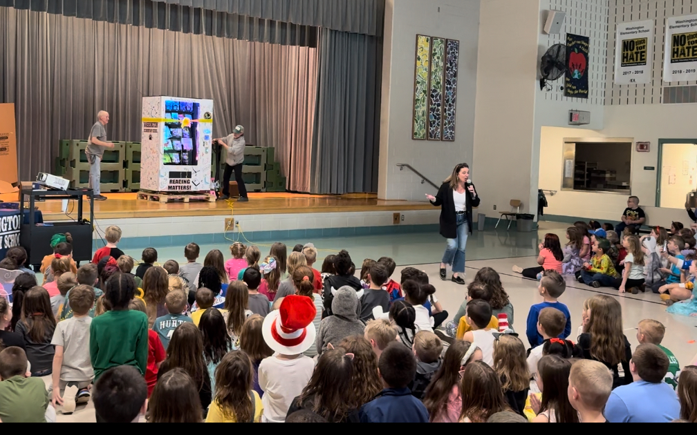 Boyertown School Receives Book Vending Machine