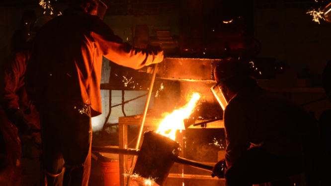 Beloved Annual Iron Pour and Forge Fest in Downtown Reading