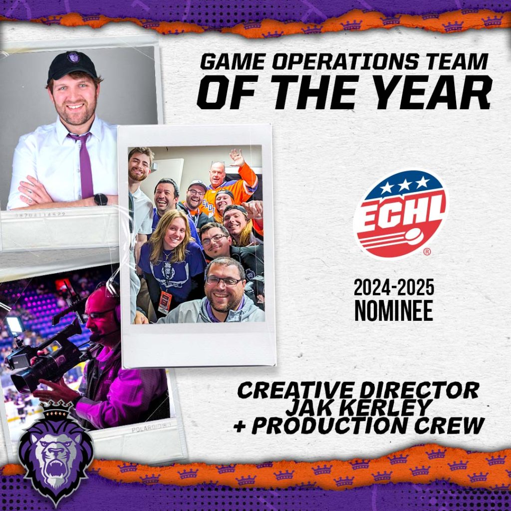 Reading Royals Named Finalist for 2023-24 “Game Operations Team of the Year” Award