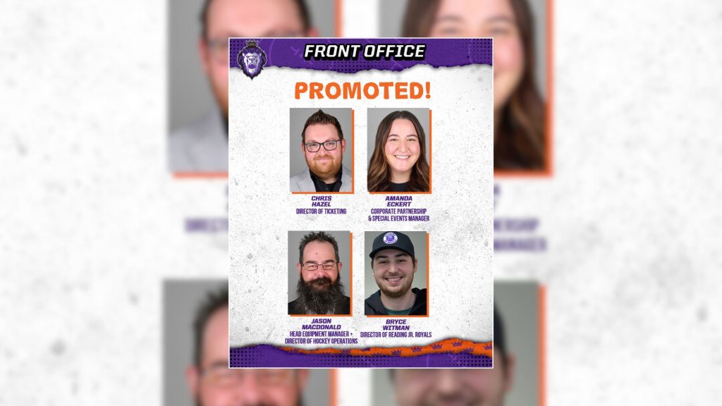 Royals Promote MacDonald to Head Equipment Manager & Director of Hockey Operations, Three Additional Staff Members