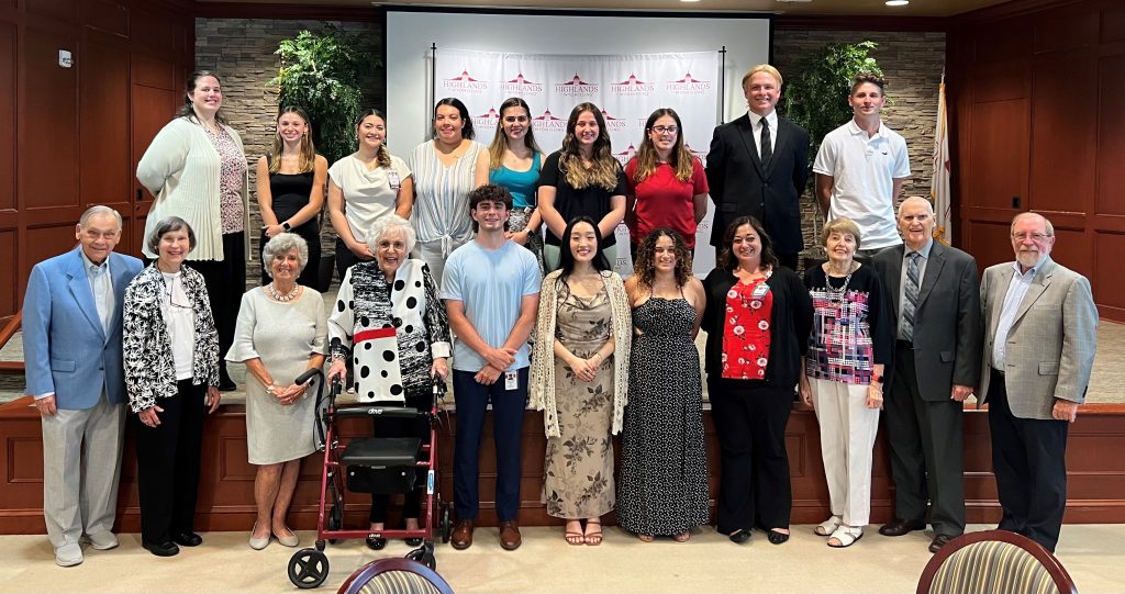 The Highlands at Wyomissing Residents Award Over $30,000 in Scholarships to Employees