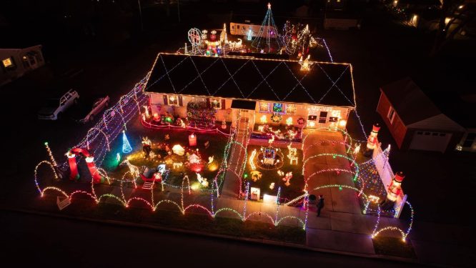 Christmas Lights Display Benefiting the ARL