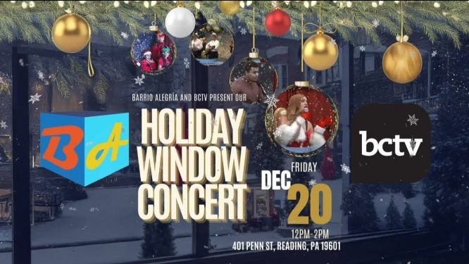 Barrio Alegria Holiday Window Concert 2024