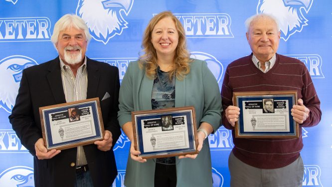 Exeter Inducts Three Into Athletic Hall of Fame