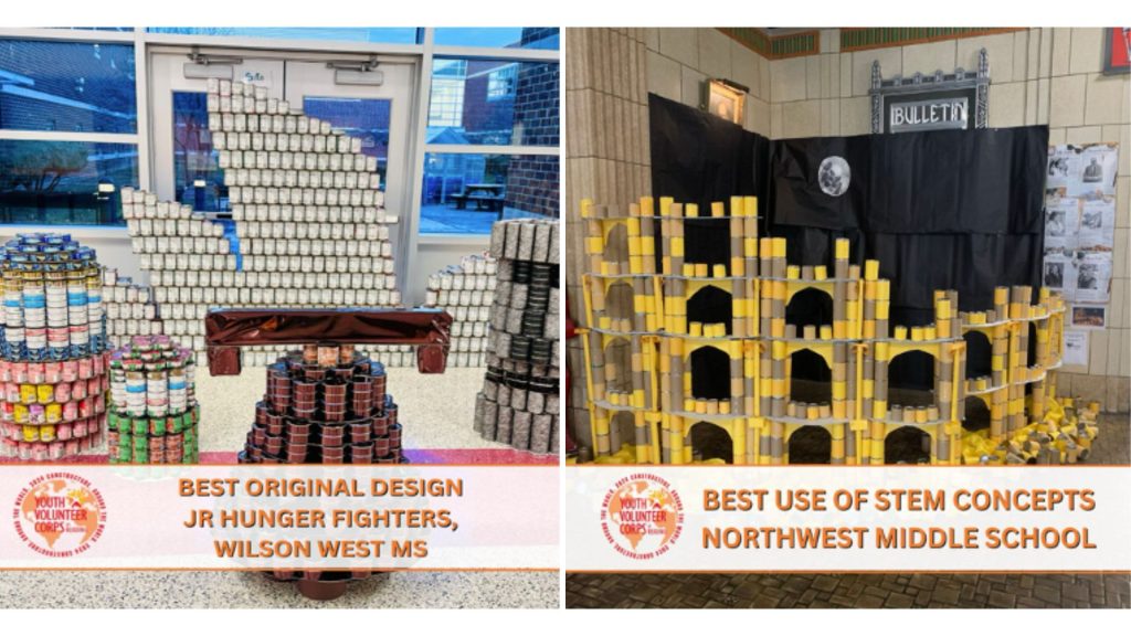 Building for a Cause: Youth Canstructure Contest Combats Hunger in Berks County