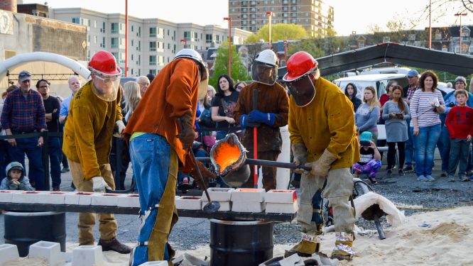 GoggleWorks to Kick Off 20-Year Anniversary with Fiery Iron Pour Festival