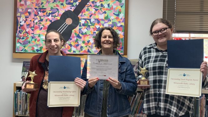 Wernersville Public Library Receives PA Forward Gold Star Status, Two Awards