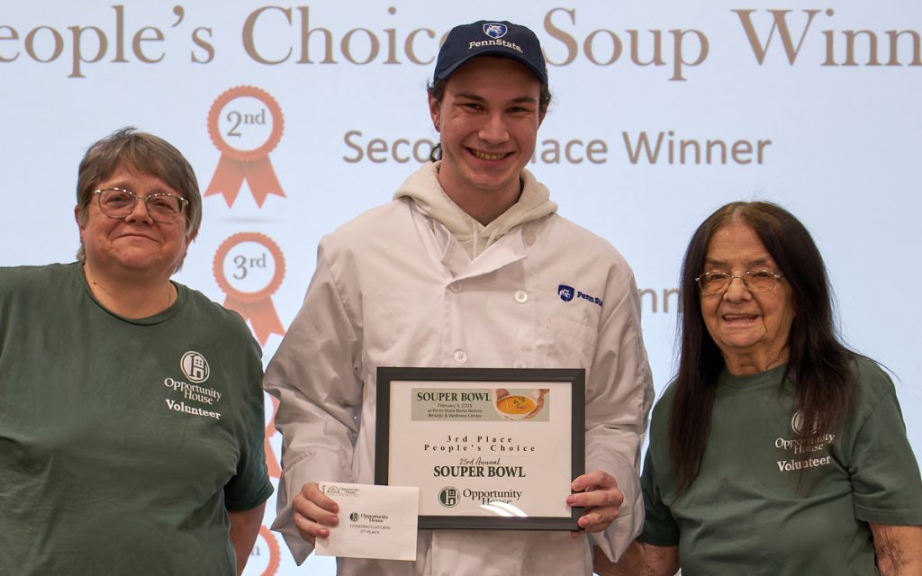 Penn State Berks Hospitality Management Students Take Third Place in Souper Bowl