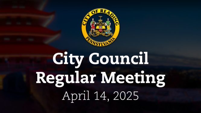 City Council Meeting 4/14/25 | City of Reading, PA