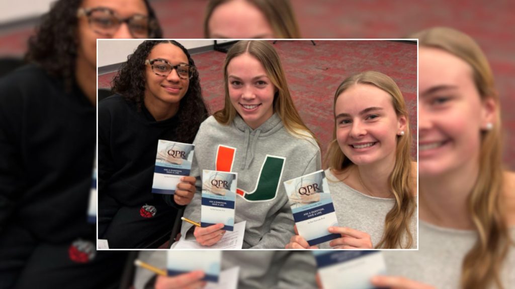 More Than 300 High School Students Trained in Life-Saving QPR Suicide Prevention Program