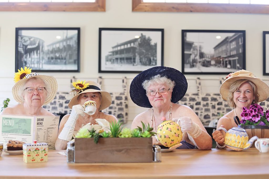 A Calendar Featuring “Teaser” Photos of Senior “Calendar Girls” to Sell as Fundraiser for Boyertown Senior Center