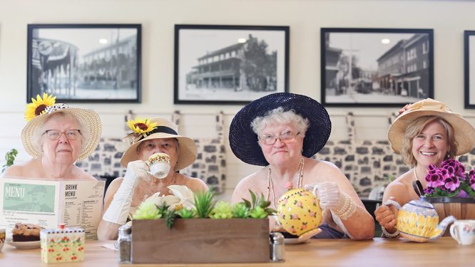 A Calendar Featuring “Teaser” Photos of Senior “Calendar Girls” to Sell as Fundraiser for Boyertown Senior Center