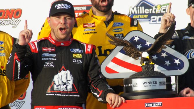 Photo Story: NASCAR Action at Pocono Raceway