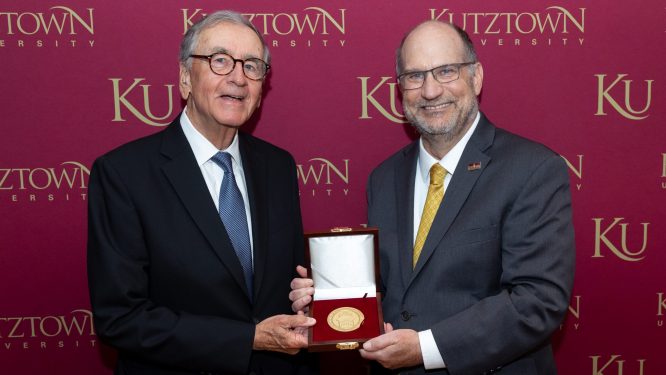 Robert Grim Awarded With Kutztown University President’s Medal