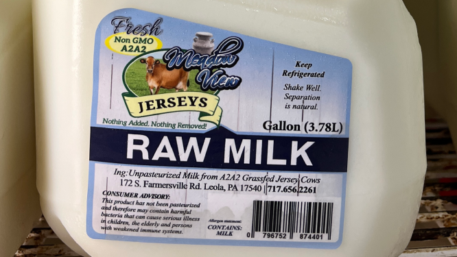 Agriculture Department Warns Consumers to Discard Raw Milk from Meadow View Jerseys Dairy