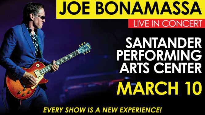 Joe Bonamassa Announces 2026 U.S. Spring Tour Show in Reading