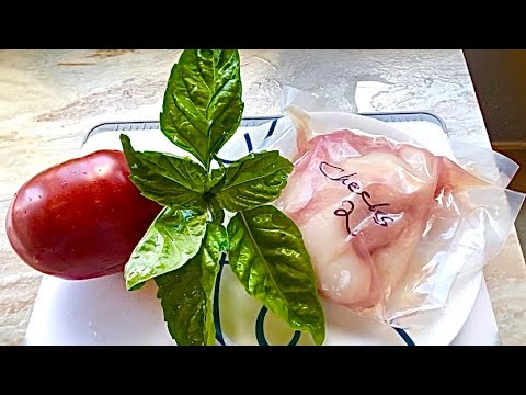 Pairing Fresh Halibut Cheeks with Heirloom Tomatoes