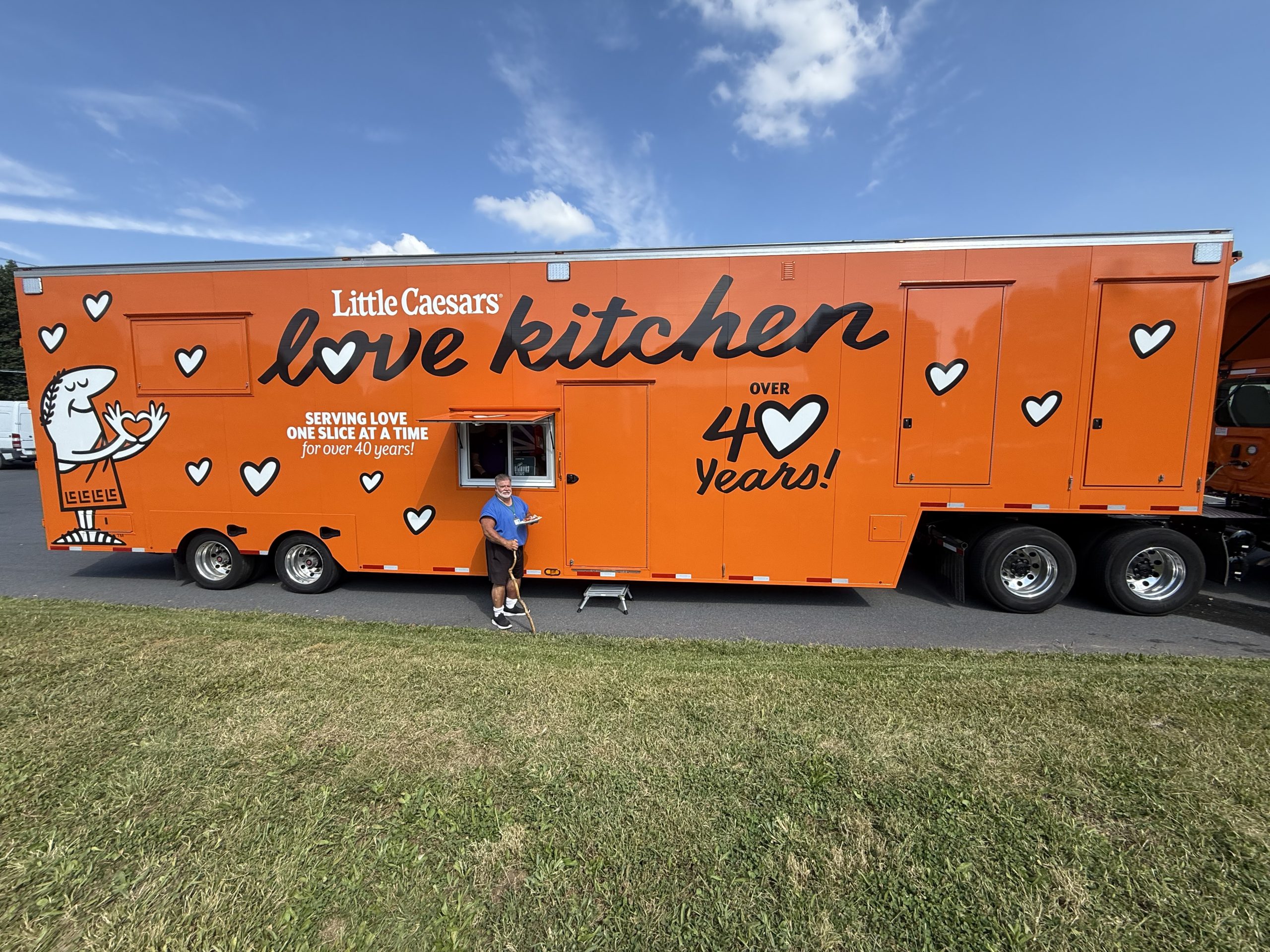 Little Caesars Love Kitchen Brings Free Pizza to Hope Rescue