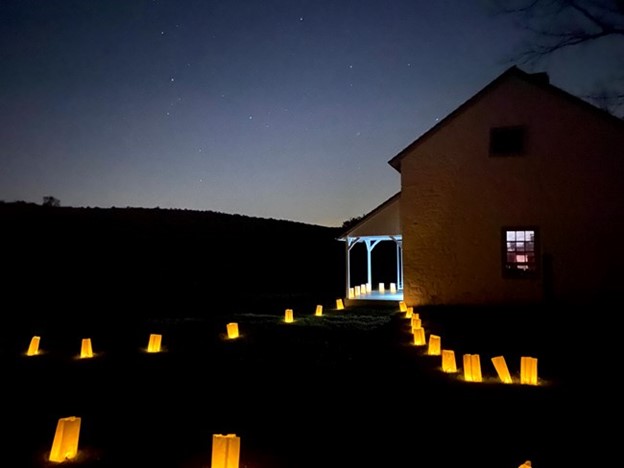 Hopewell Furnace Hosts Evening Lantern Tours