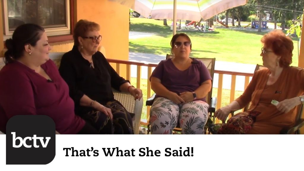 Hanging Out on Martha’s Porch | That’s What She Said!