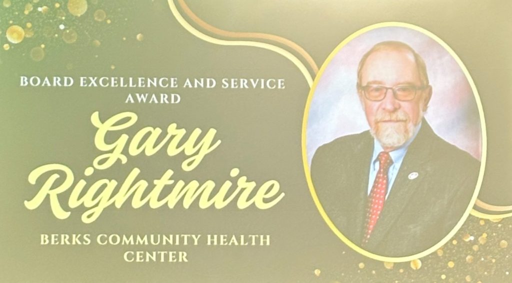 Berks Community Health Center Board Member Honored with PACHC APEX Award