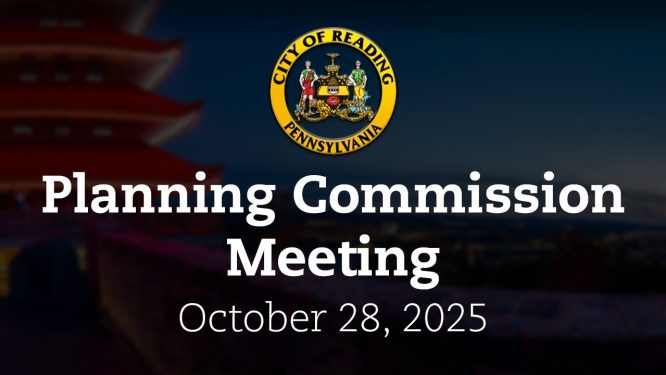 Planning Commission Meeting 10/28/25 | City of Reading, PA
