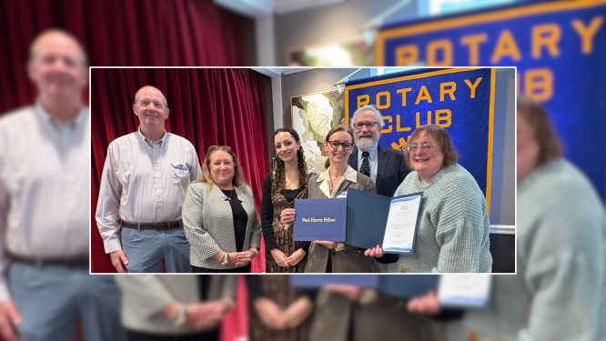 Suzanne Cody Receives People of Action Award – Paul Harris Fellow